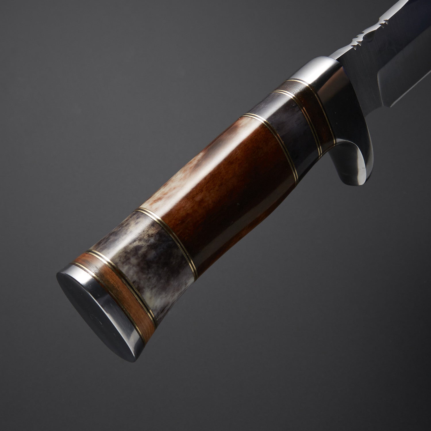 Handmade Hunting Knife with Leather Sheath Knives Craft