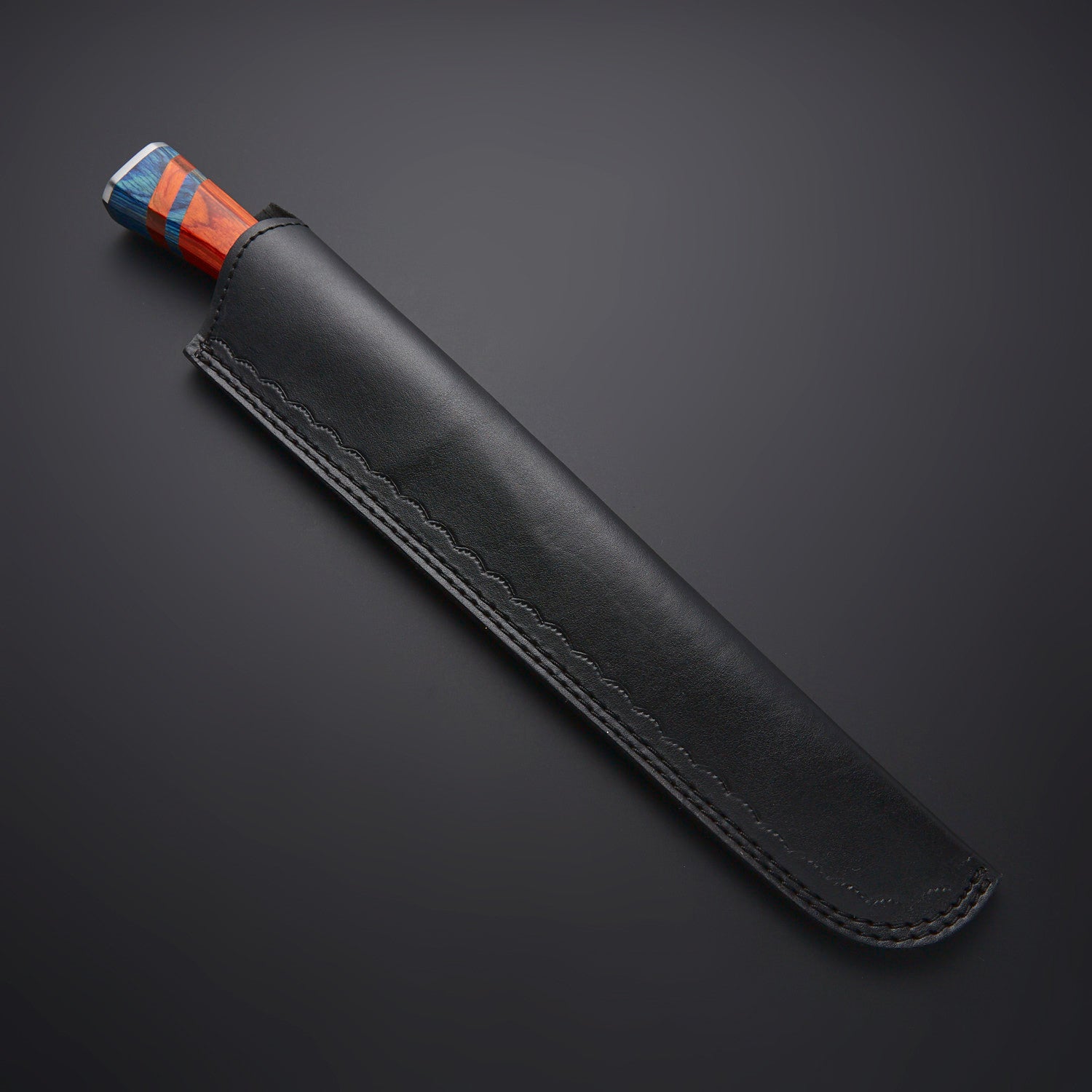 ArtisanEdge™ Serrated Bread Knife – Premium Resin Handle Knives Craft