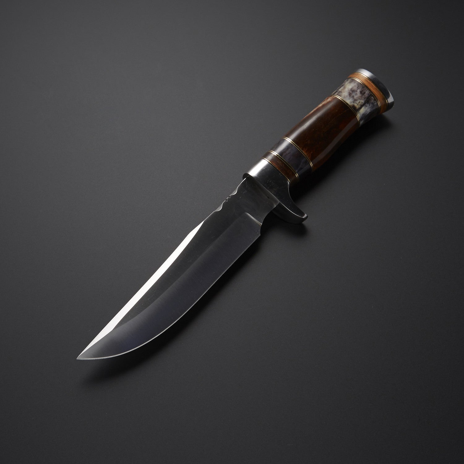 Handmade Hunting Knife with Leather Sheath Knives Craft