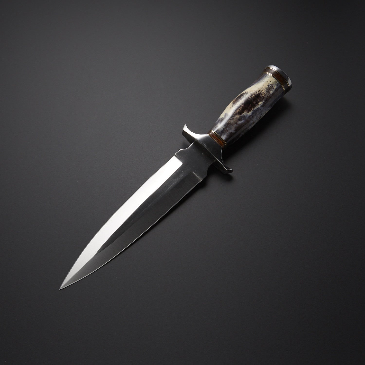 Camel Bone Handle Dagger Knife with Leather Sheath – Handmade & Collectible Knives Craft