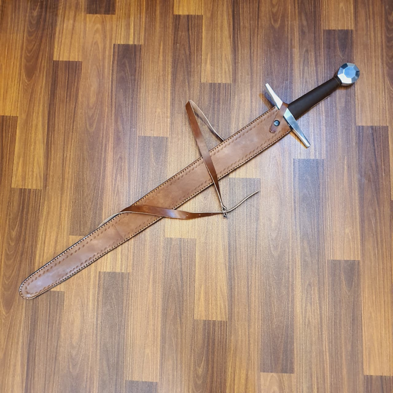 Medieval European Longsword – Hand-and-a-Half Sword Knives Craft