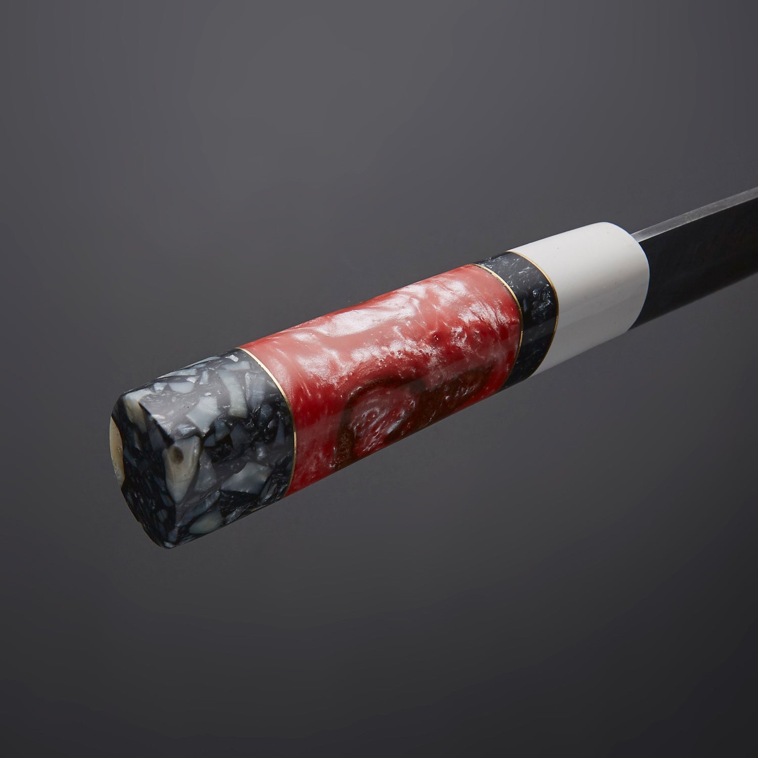 Hand-Forged Damascus Steel Chef Knife – Resin & Marble Handle | Professional Kitchen Blade Knives Craft