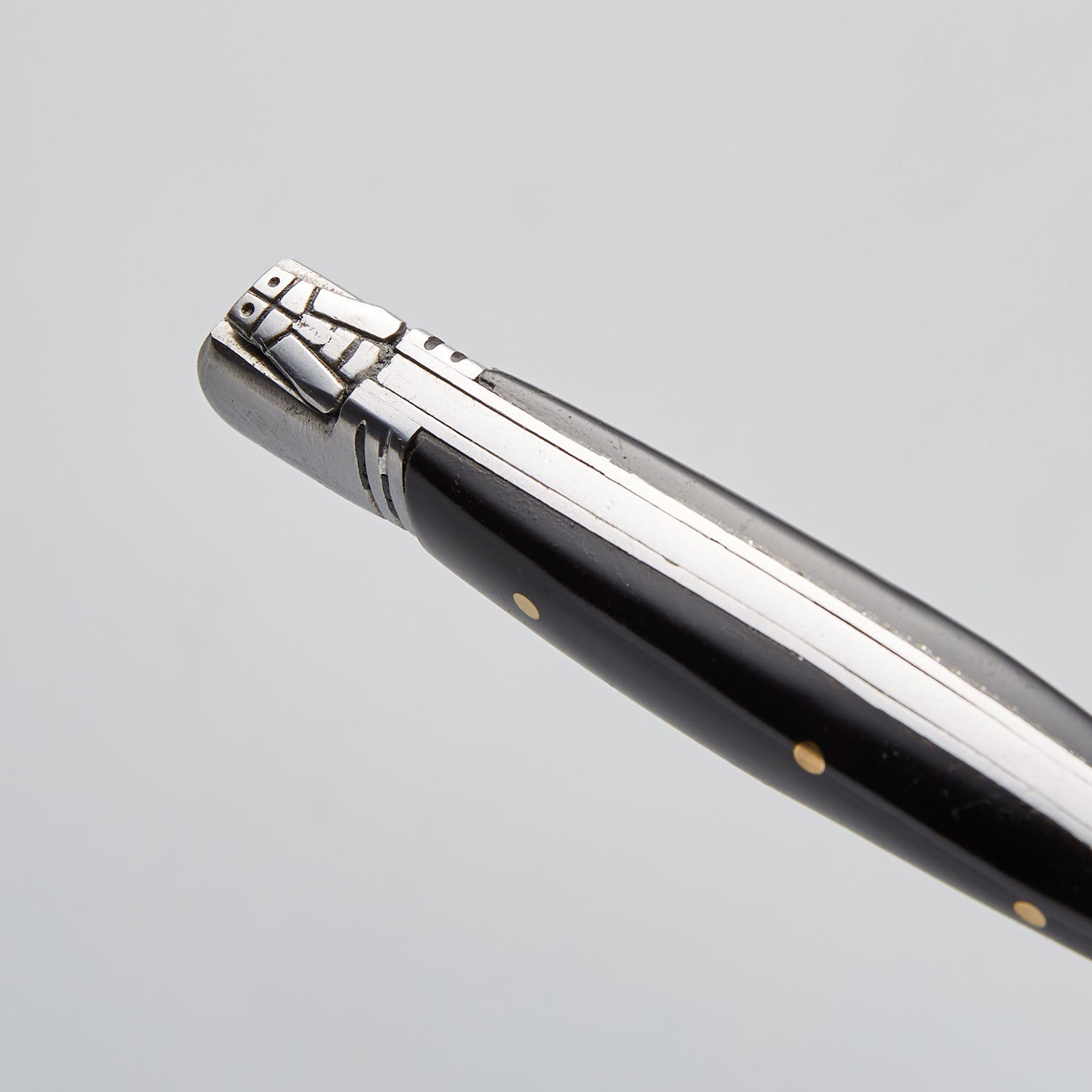 Damascus Steel Folding Knife - Premium Quality, Classic Black Handle 🔪 Knives Craft