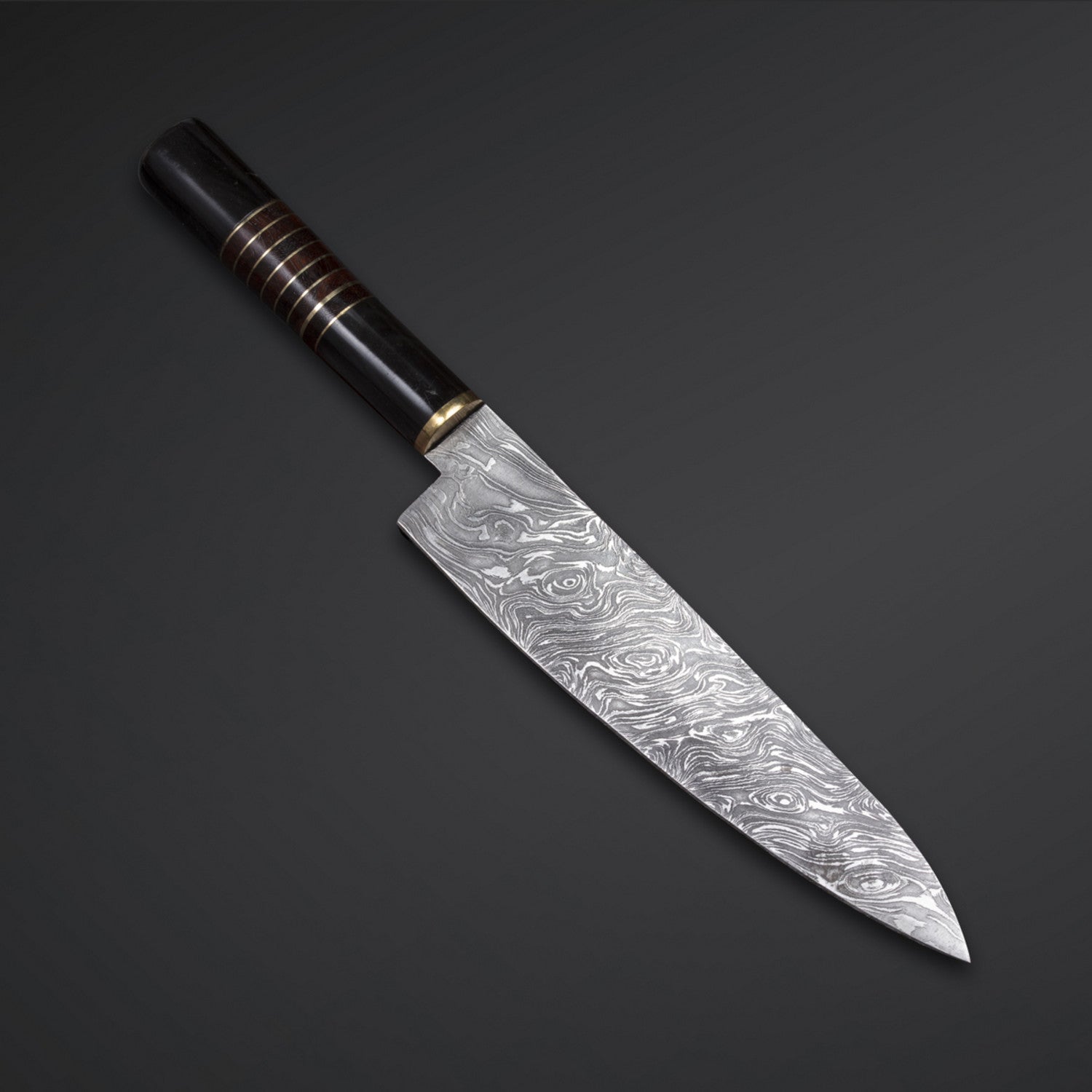 Hand-Forged Damascus Steel Chef Knife with Leather Sheath Knives Craft