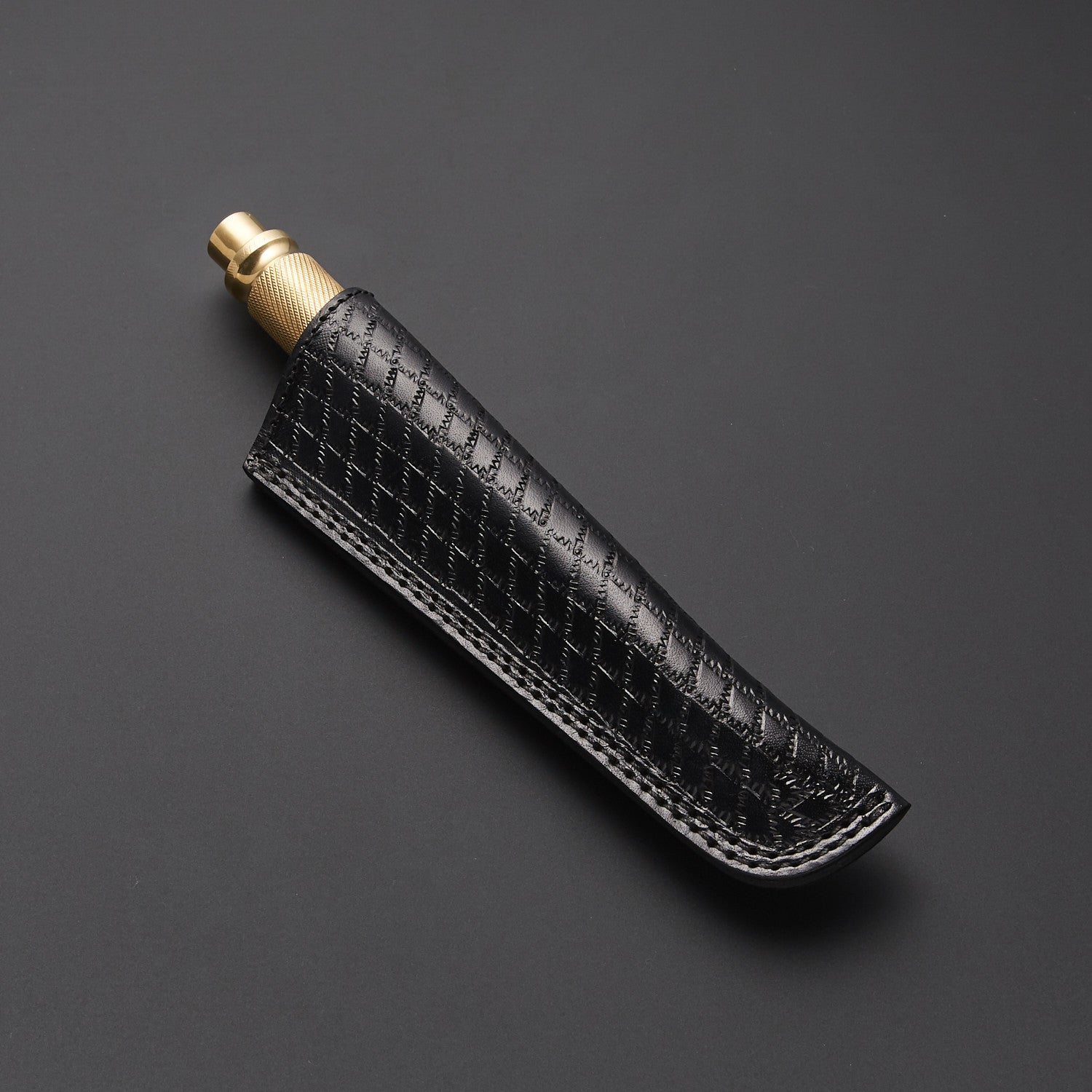 Handmade Damascus Steel Spiral Dagger with Brass Handle Knives Craft