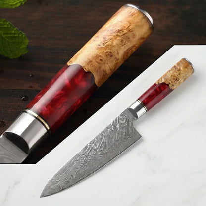 Rose Damascus Chef's Knife
