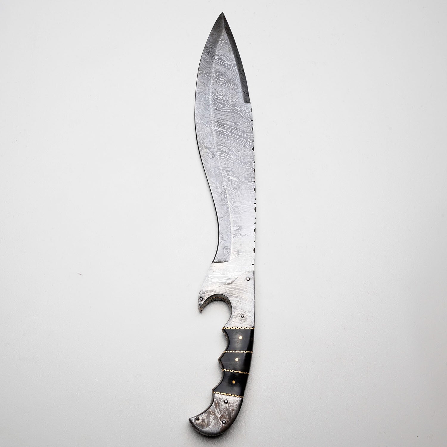 Hand-Forged Damascus Steel Warrior Knife – Collectible &amp; Functional Knives Craft