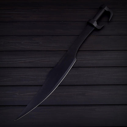 Blackened Viking| High Carbon Steel Sword – Sleek, Tactical Design Knives Craft