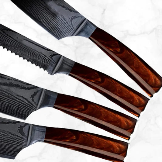 Damascus Nakiri Vegetable Cleaver