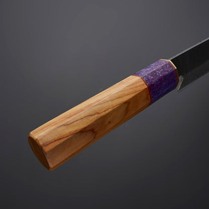 FalconEdge™ Curved Fillet Knife – Handcrafted Green & Maroon Handle Knives Craft