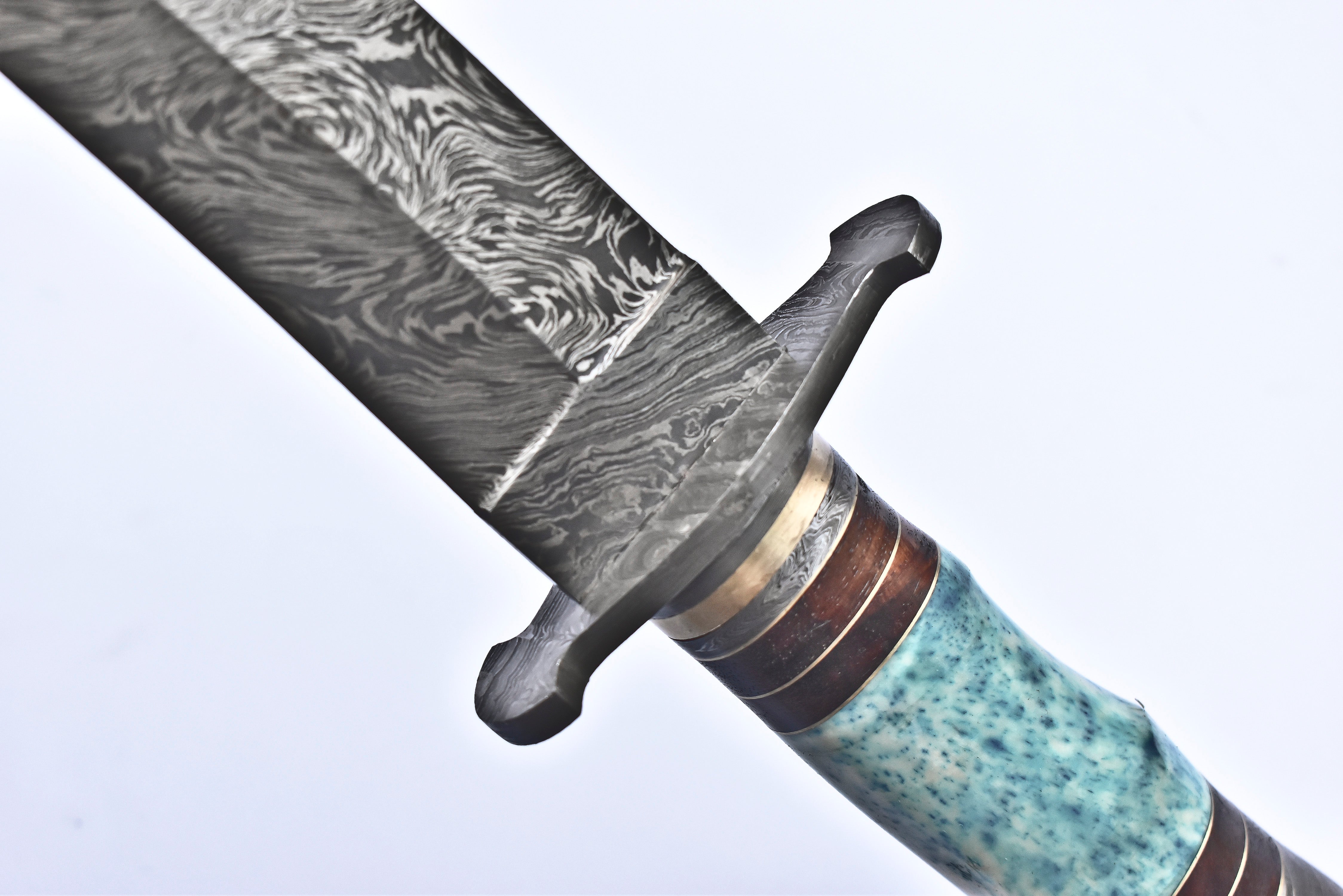 Camel Bone Handle + Leather Sheath Knives Craft