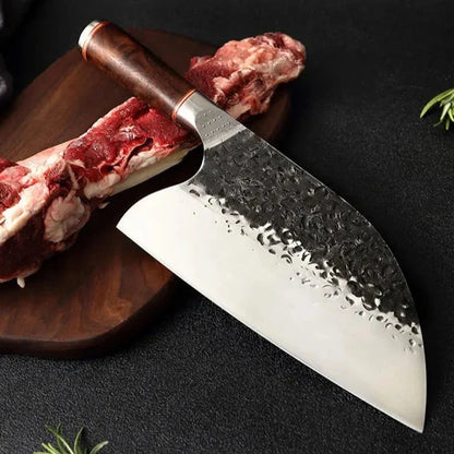 Storm Wave Stainless Steel Cleaver