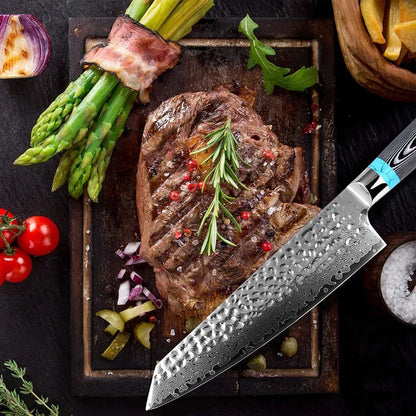 Titan Damascus Chef's Knife