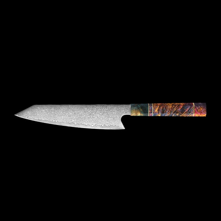 Mystic Wave Damascus Chef Knife