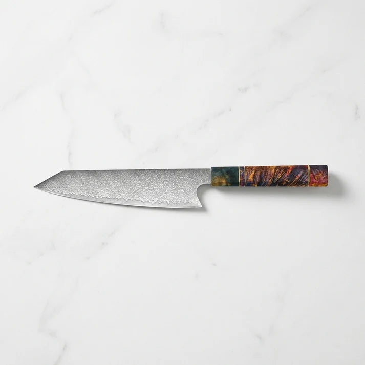 Mystic Wave Damascus Chef Knife