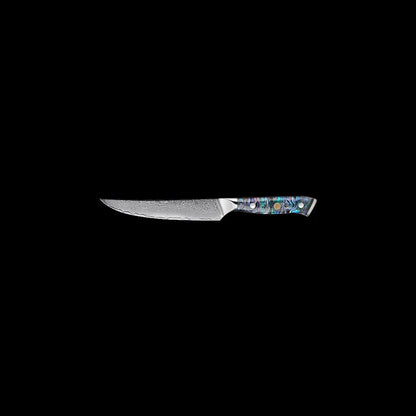 Ocean Mist Damascus Paring Knife
