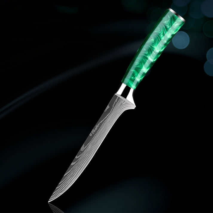 Precision Edge Damascus Boning Knife