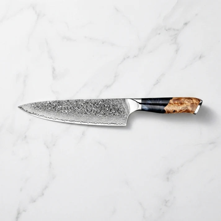 Tsuki Damascus Chef's Knife