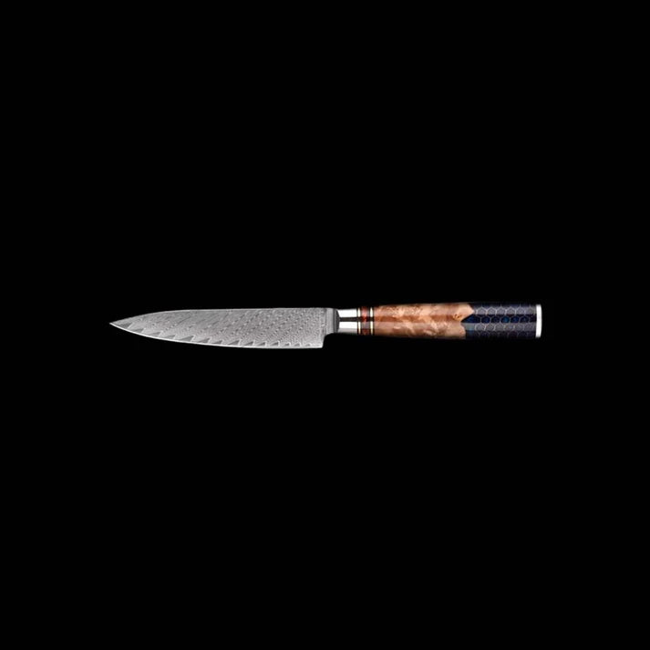 Shadow Wave Damascus Paring Knife