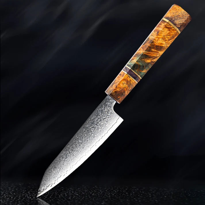 Mahou Damascus Petty Knife